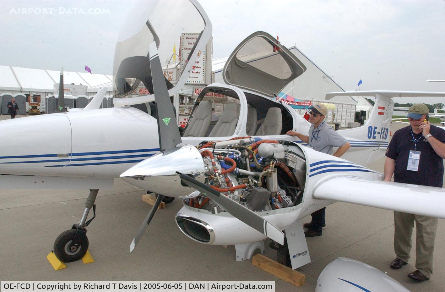 OE-FCD, Diamond DA-42-P7 Twin Star C/N 42.007, Diamond Aircraft  DA42 Twin Star