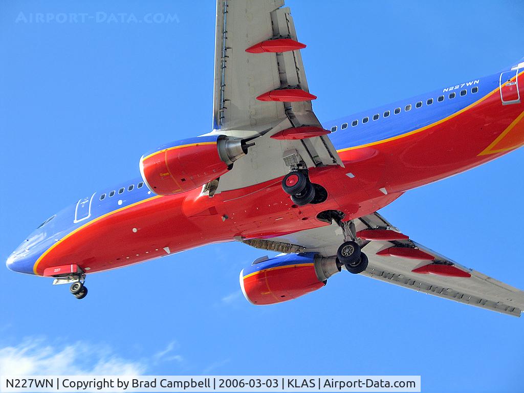 N227WN, 2005 Boeing 737-7H4 C/N 34450, Southwest Airlines / 2005 Boeing 737-7H4