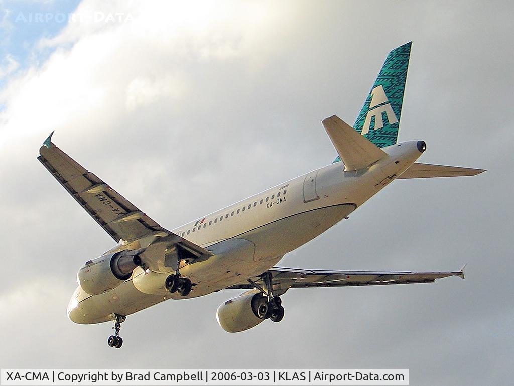 XA-CMA, 2003 Airbus A319-112 C/N 2066, Mexicana / Airbus Industrie A319-112