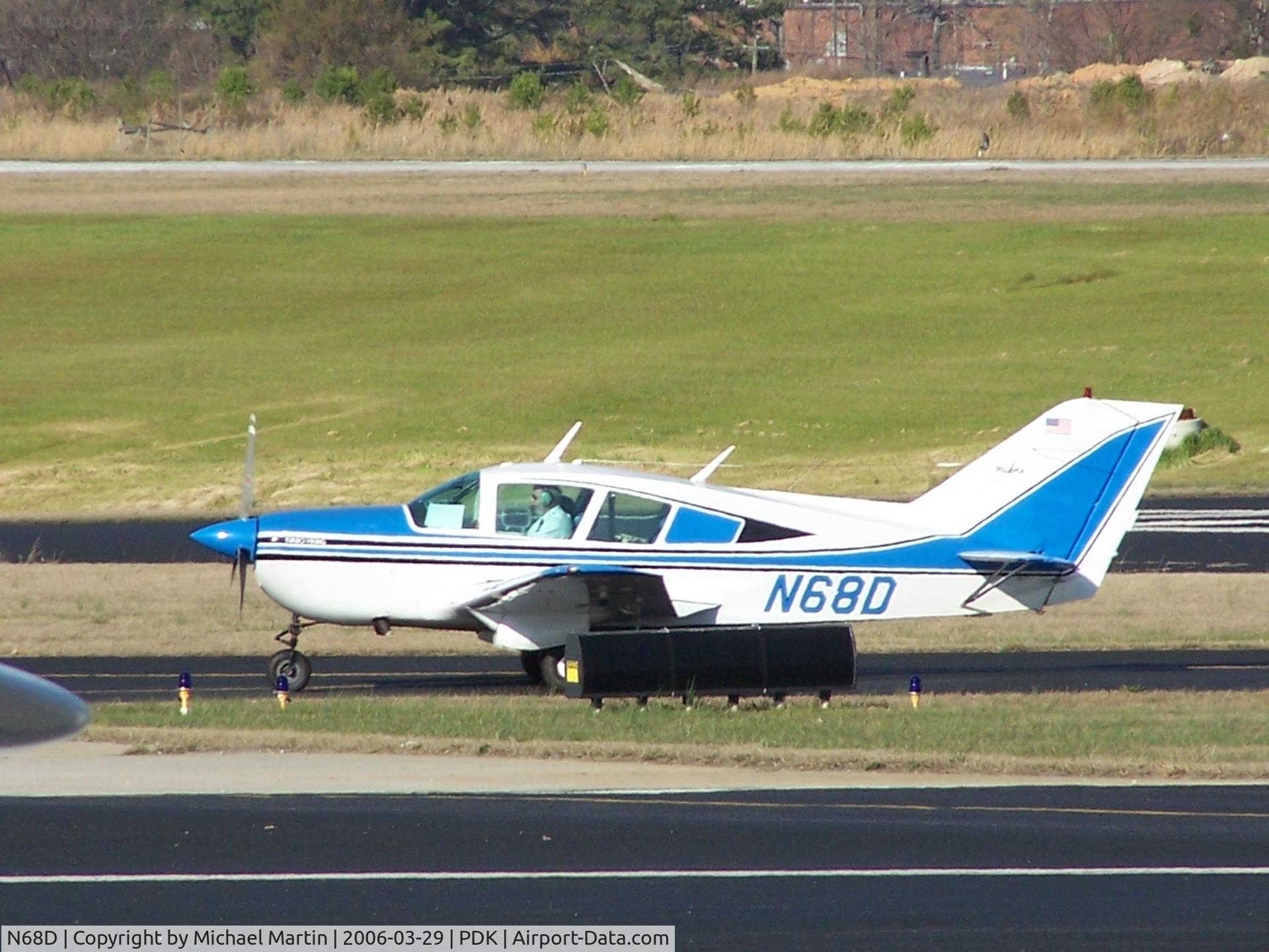 N68D, 1973 Bellanca 17-31ATC Super Viking C/N 74-31072, Taxing to 20R