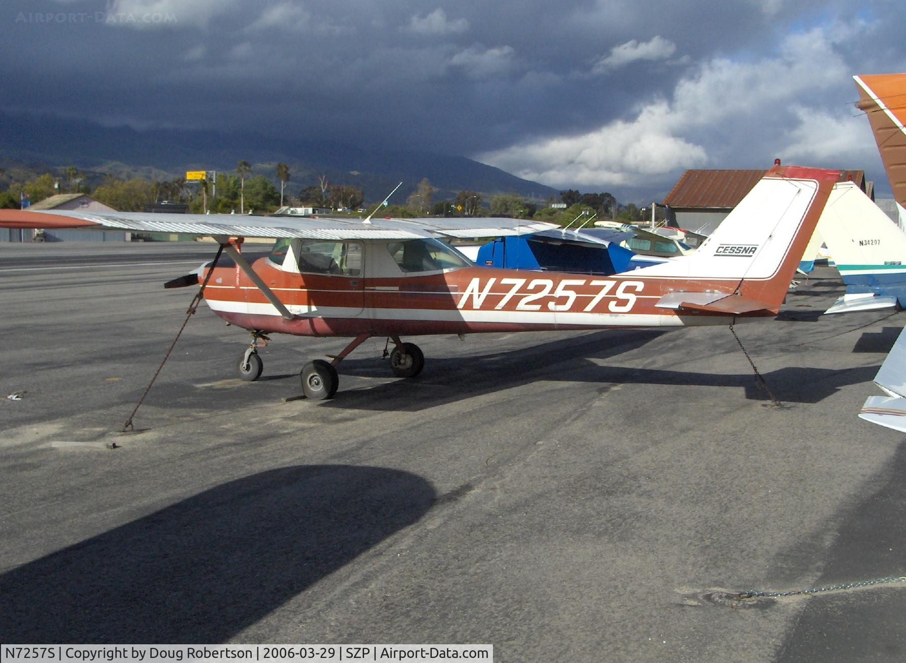 N7257S, 1967 Cessna 150H C/N 15067957, 1967 Cessna 150H, Continental O-200 100 Hp