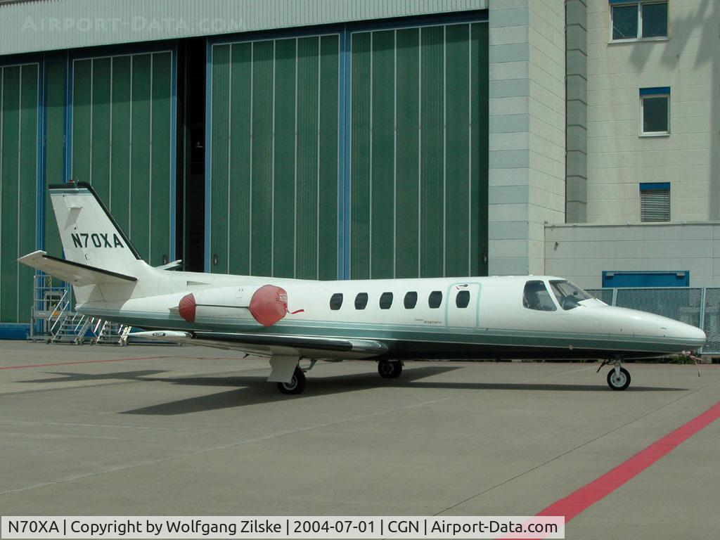 N70XA, 1979 Cessna 550 Citation II C/N 550-0008, Based in UK