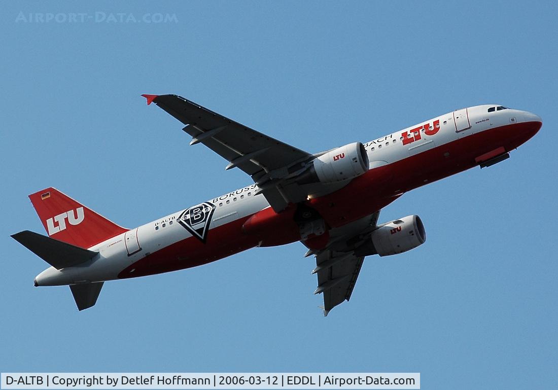 D-ALTB, 2000 Airbus A320-214 C/N 1385, Duesseldorf Rhein-Ruhr Int'l Airport