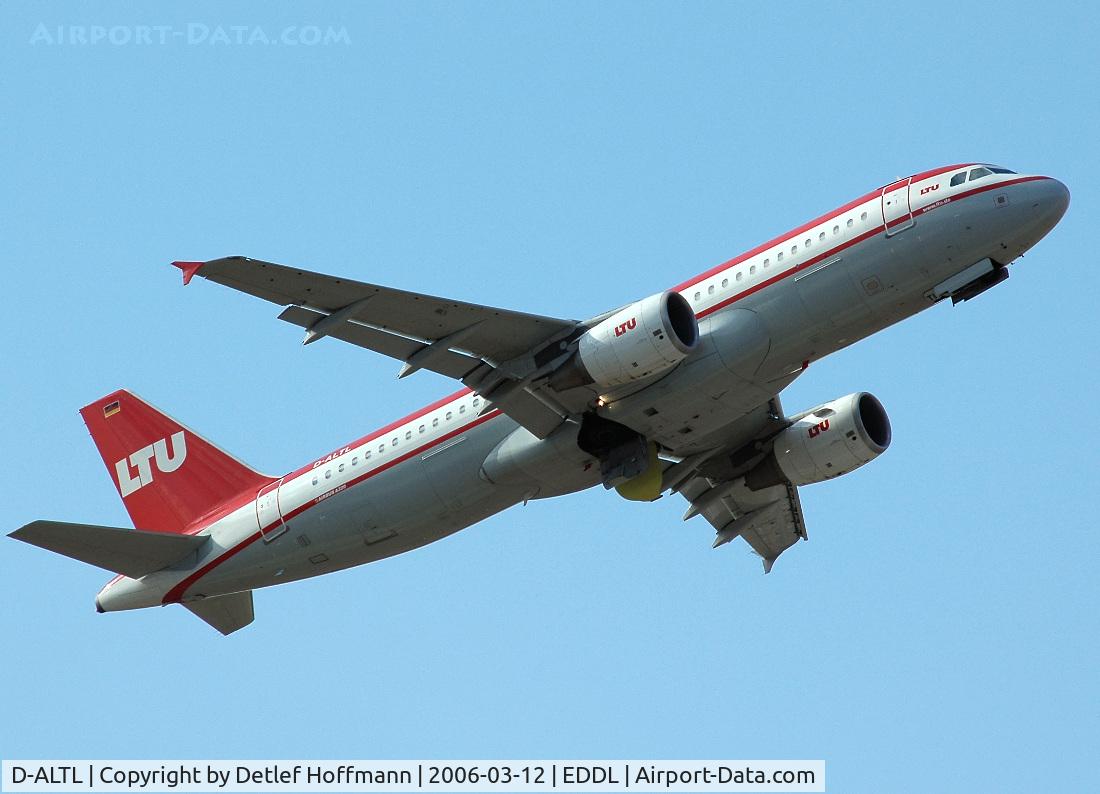 D-ALTL, 2003 Airbus A320-214 C/N 2009, Düsseldorf Rhein-Ruhr Int'l Airport