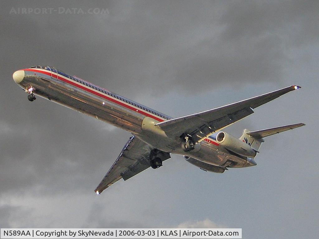 N589AA, 1991 McDonnell Douglas MD-83 (DC-9-83) C/N 53252, American Airlines / 1991 Mcdonnell Douglas DC-9-83(MD-83)