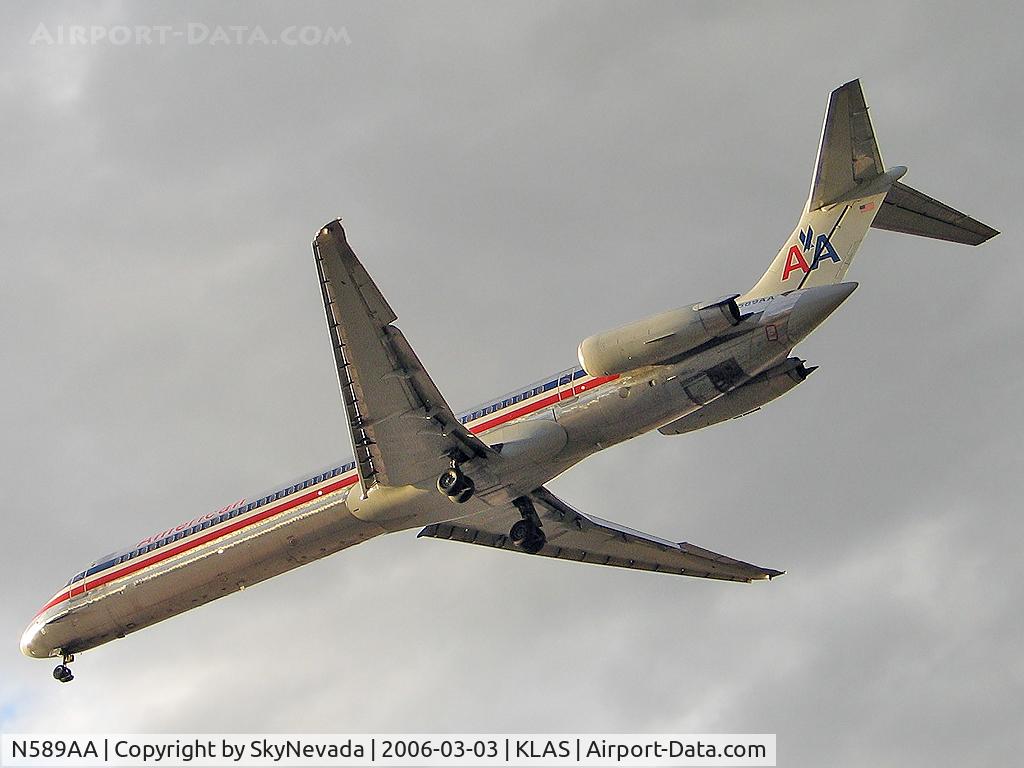 N589AA, 1991 McDonnell Douglas MD-83 (DC-9-83) C/N 53252, American Airlines / 1991 Mcdonnell Douglas DC-9-83(MD-83)