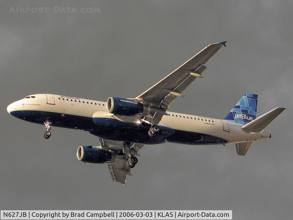 N627JB, 2005 Airbus A320-232 C/N 2577, jetBlue Airways - 'A Friend Like Blue' / 2005 Airbus A320-232
