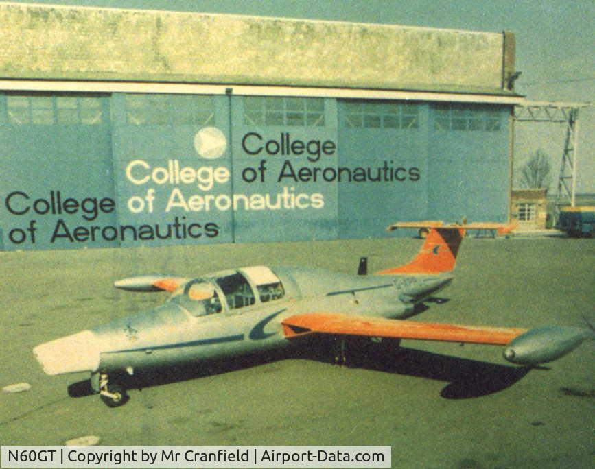 N60GT, 1958 Morane-Saulnier MS.760 Paris C/N 008, At Cranfield England
