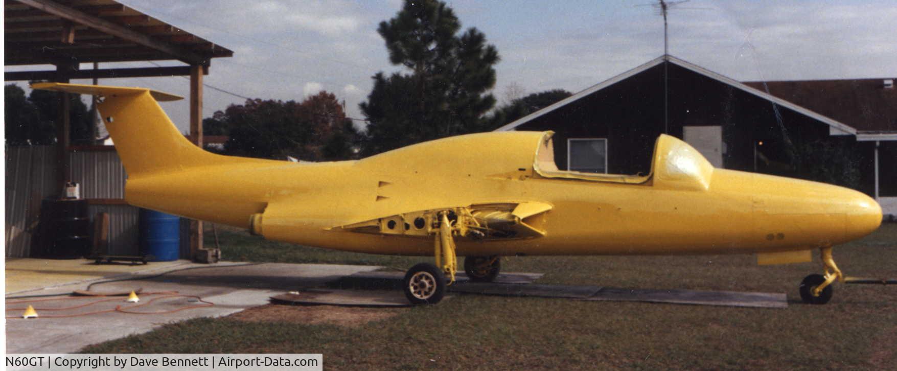 N60GT, 1958 Morane-Saulnier MS.760 Paris C/N 008, Painted Ferrari Yellow for airshow
