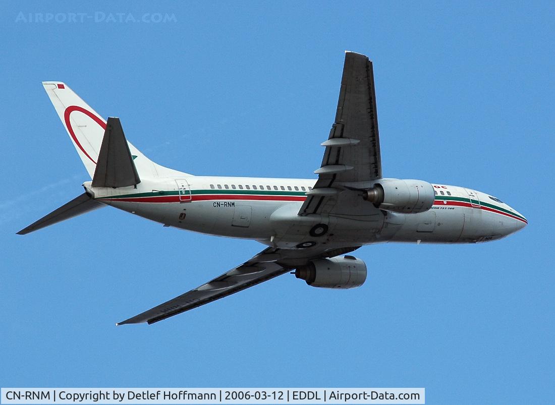 CN-RNM, 1999 Boeing 737-7B6 C/N 28984, Düsseldorf International Airport