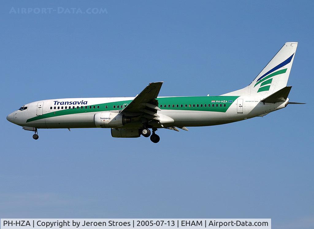 PH-HZA, 1998 Boeing 737-8K2 C/N 28373, up to south Europe