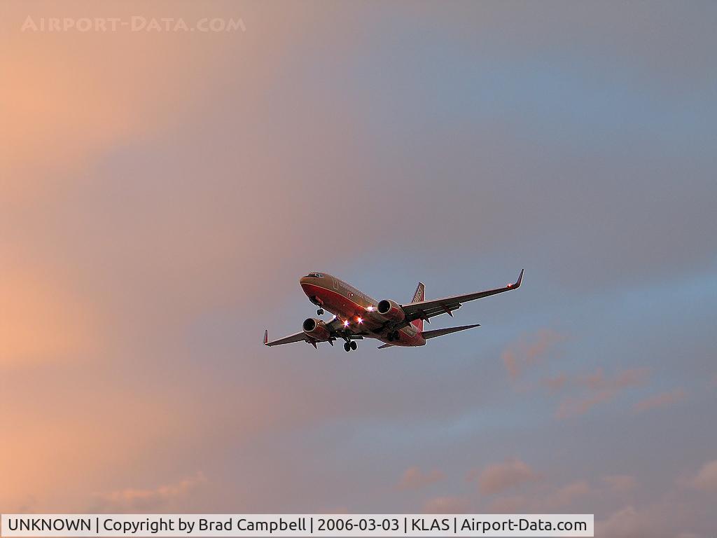 UNKNOWN, Boeing 737 C/N Unknown, Southwest Airlines / Red Sails in the Sunset