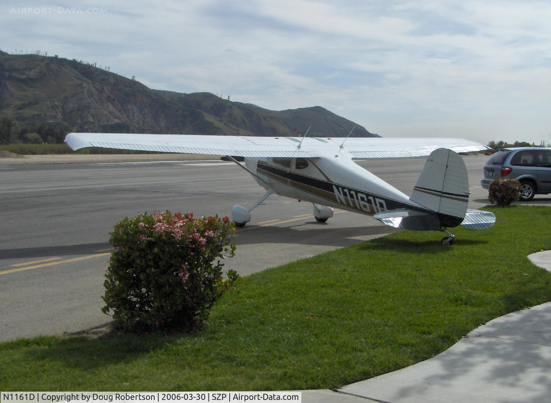 N1161D, 1951 Cessna 140A C/N 15724, 1951 Cessna 140A, Lycoming O-290 140 HP/135 Hp by STC, booster wingtips