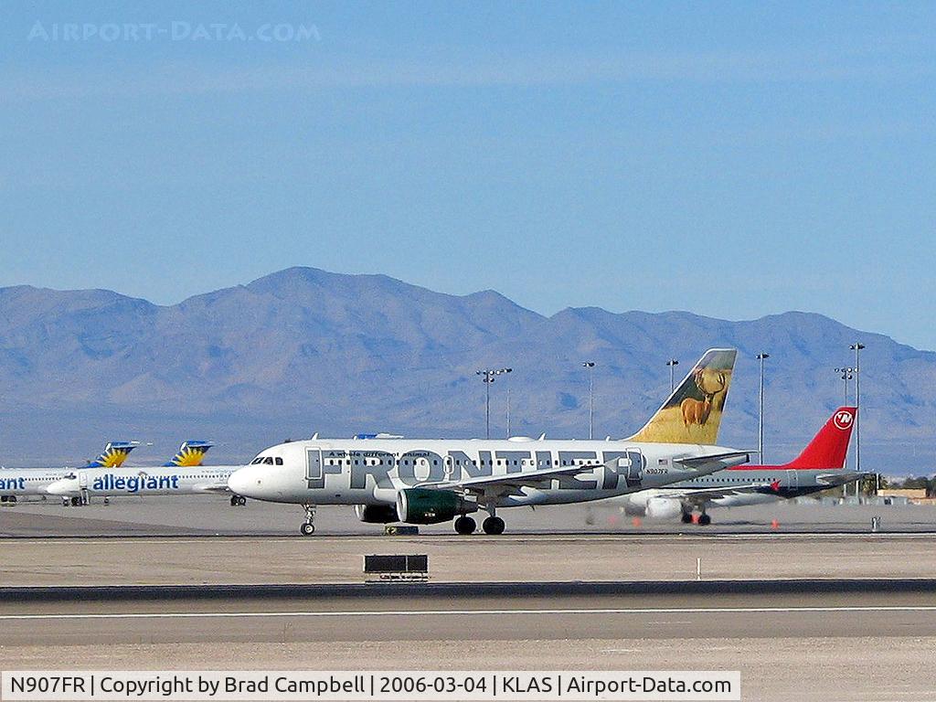 N907FR, 2002 Airbus A319-111 C/N 1743, Frontier Airlines - 'Buck' / 2002 Airbus A319-112