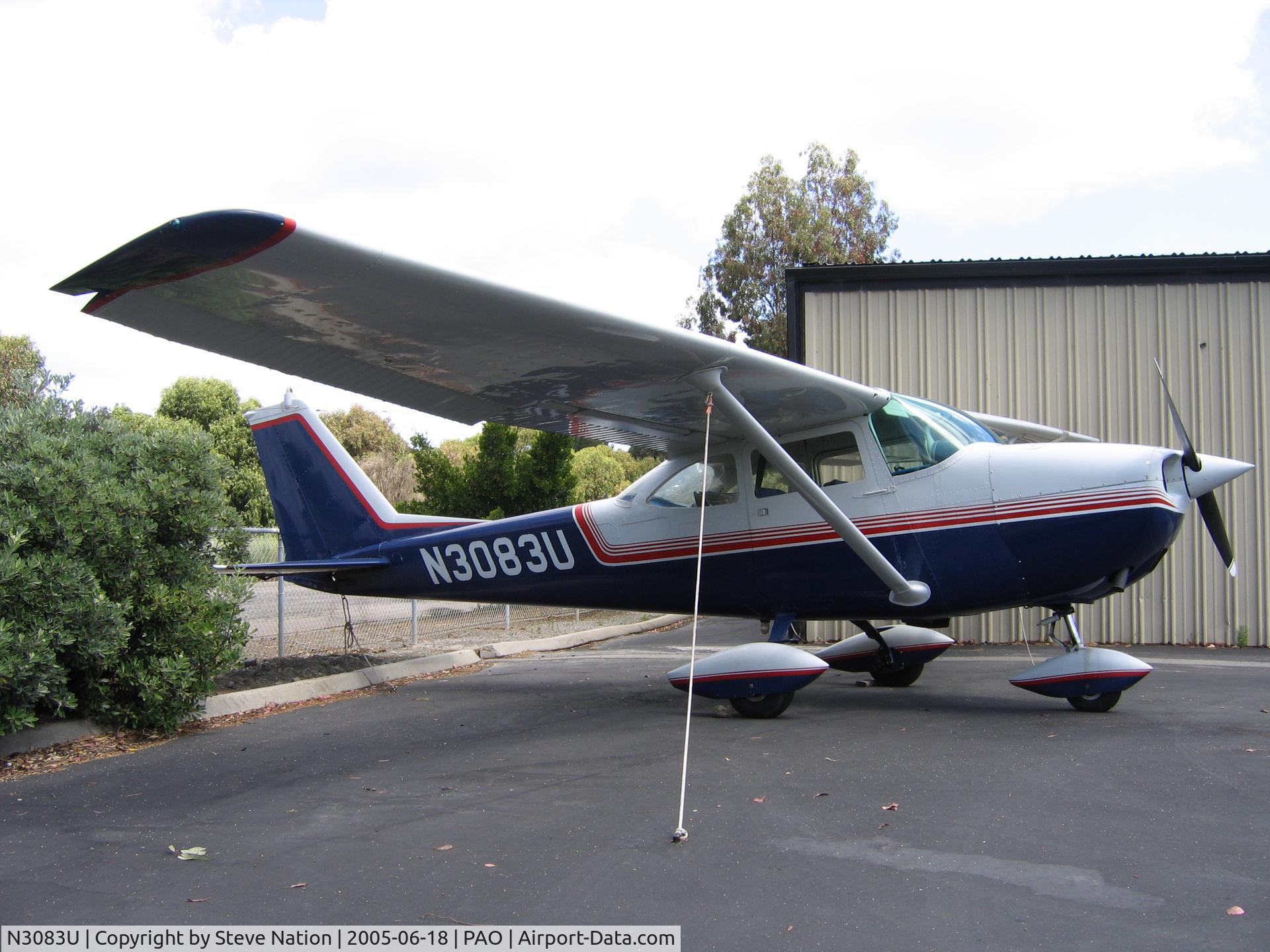 N3083U, 1963 Cessna 172E C/N 17250683, Palo Alto Municipal Airport, CA