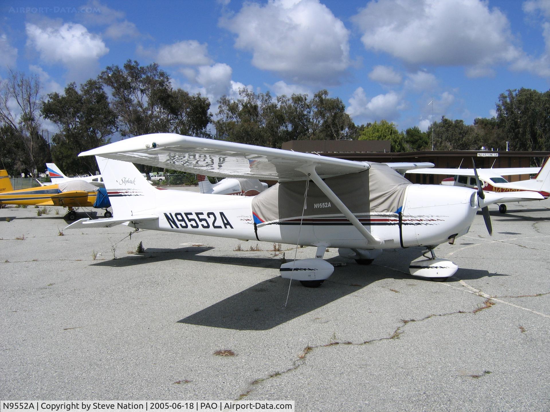 N9552A, 1998 Cessna 172R C/N 17280531, Palo Alto Municipal Airport, CA
