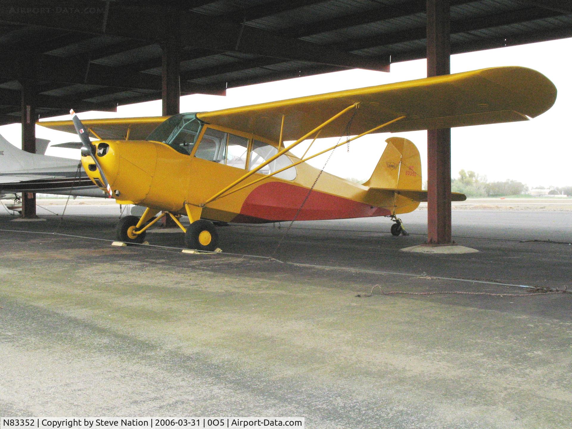 N83352, 1946 Aeronca 7AC Champion C/N 7AC-2019, Classic Aerona as NC83352 at University Airport, Davis, CA