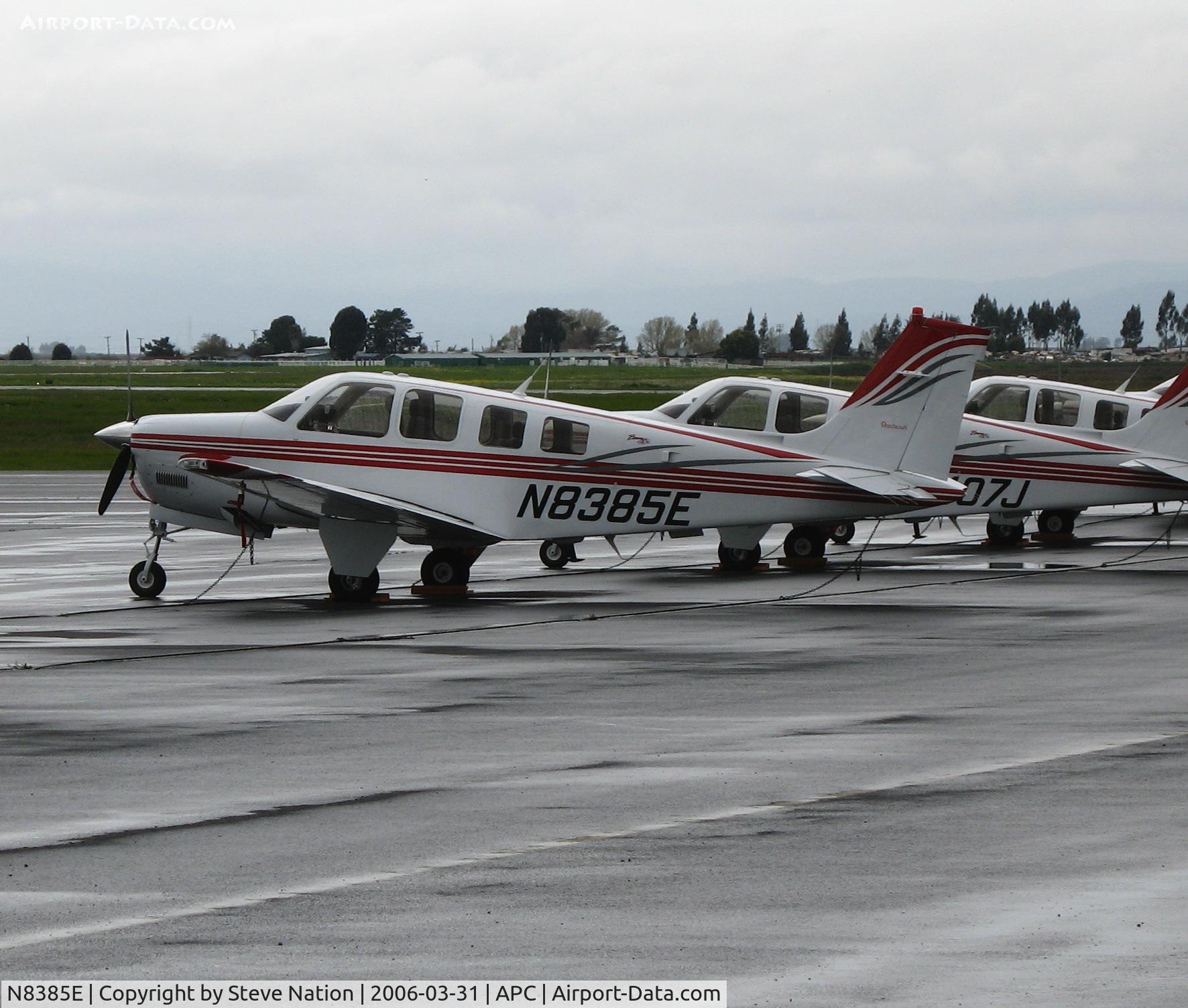N8385E, Raytheon Aircraft Company A36 Bonanza C/N E-3631, Another JAL color scheme @ Napa County Airport, CA