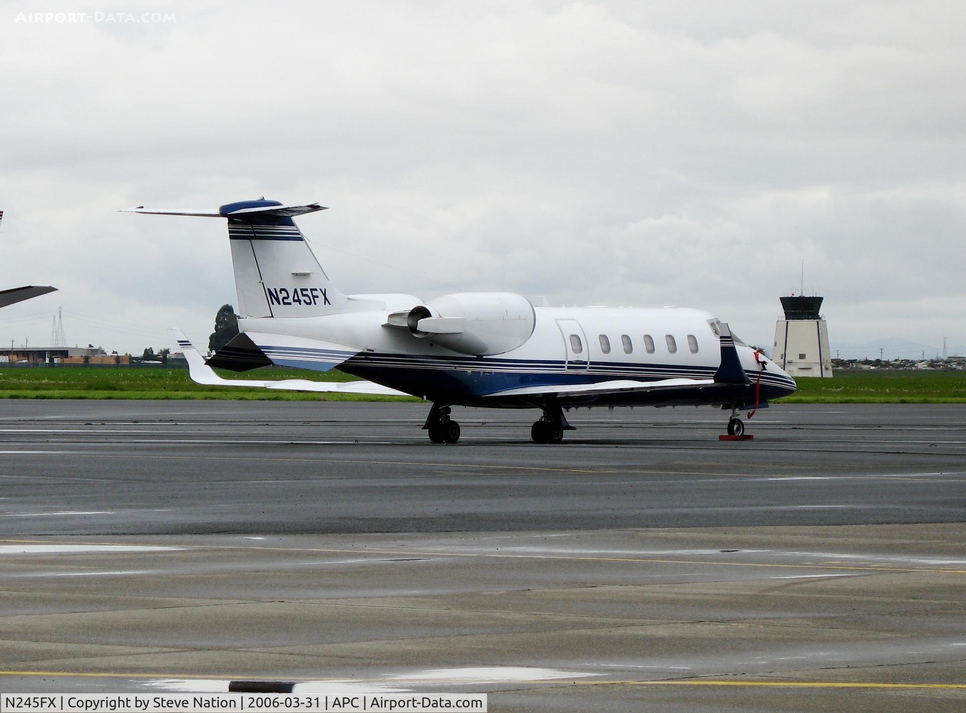 N245FX, 2000 Learjet 60 C/N 60-182, In for the weekend @ Napa County Airport, CA