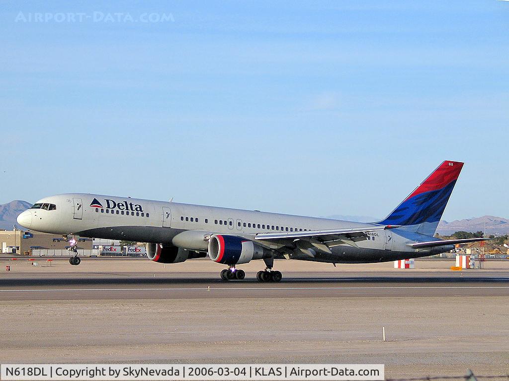 N618DL, 1986 Boeing 757-232 C/N 22908, Delta Airlines / 1986 Boeing 757-232