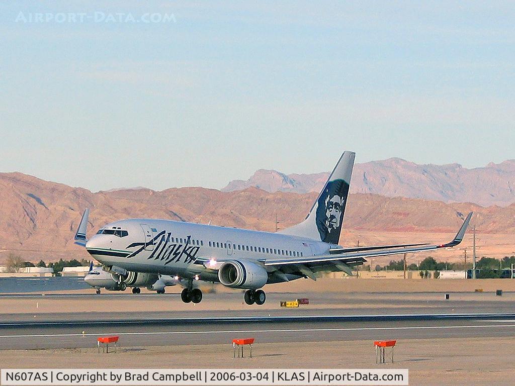 N607AS, 1999 Boeing 737-790 C/N 29751, Alaska Airlines / 1999 Boeing 737-790