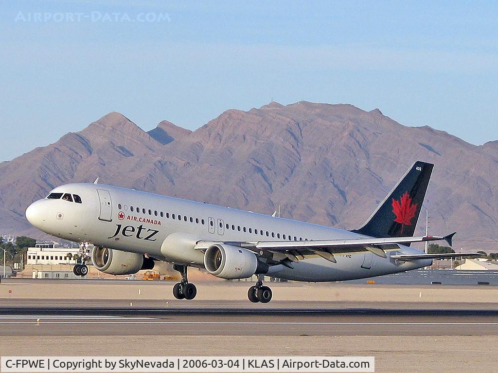C-FPWE, 1991 Airbus A320-211 C/N 175, Air Canada - 'Jetz' / 1991 Airbus A320-211