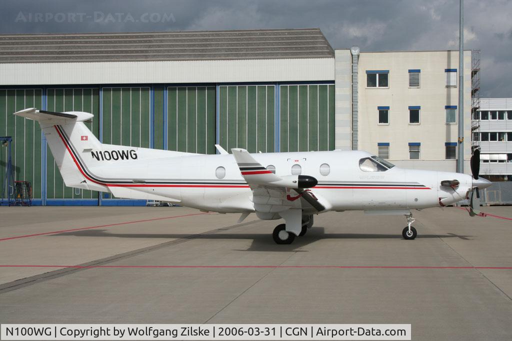 N100WG, 1995 Pilatus PC-12 C/N 131, first seen at CGN