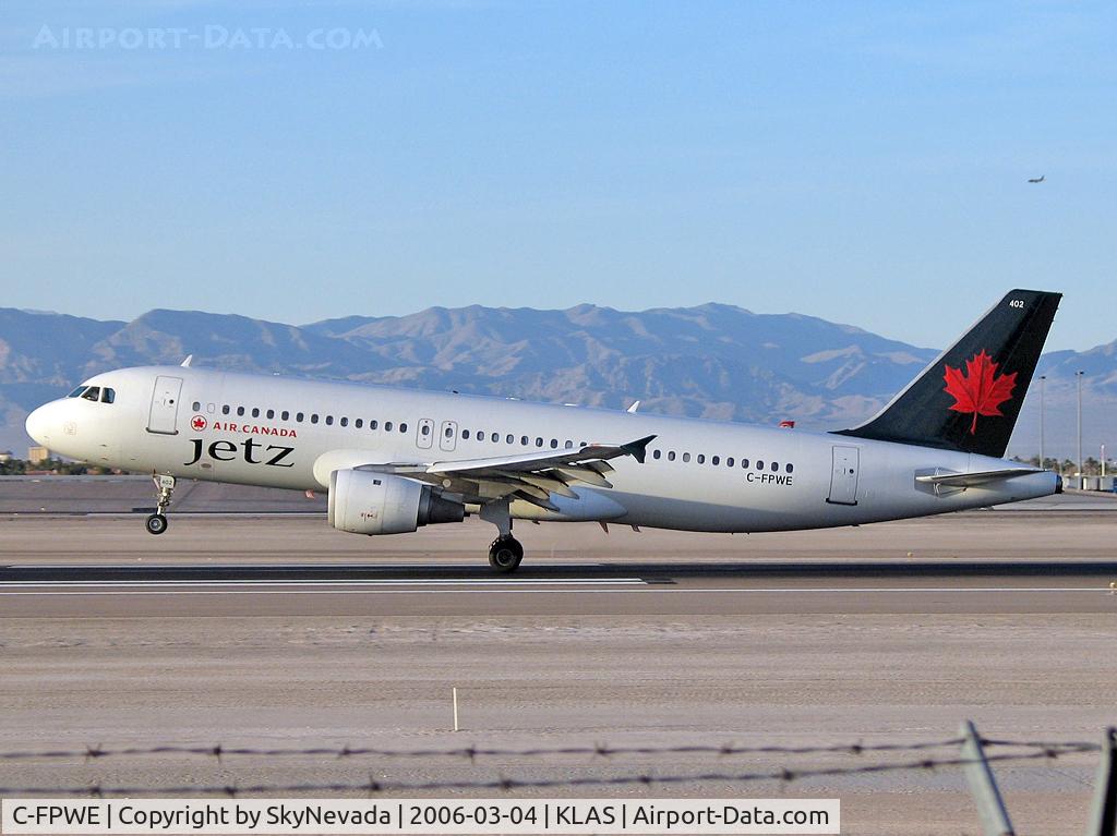 C-FPWE, 1991 Airbus A320-211 C/N 175, Air Canada - 'Jetz' / 1991 Airbus A320-211