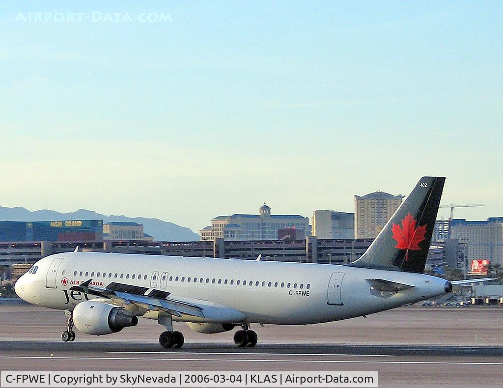 C-FPWE, 1991 Airbus A320-211 C/N 175, Air Canada - Jetz / 1991 Airbus A320-211