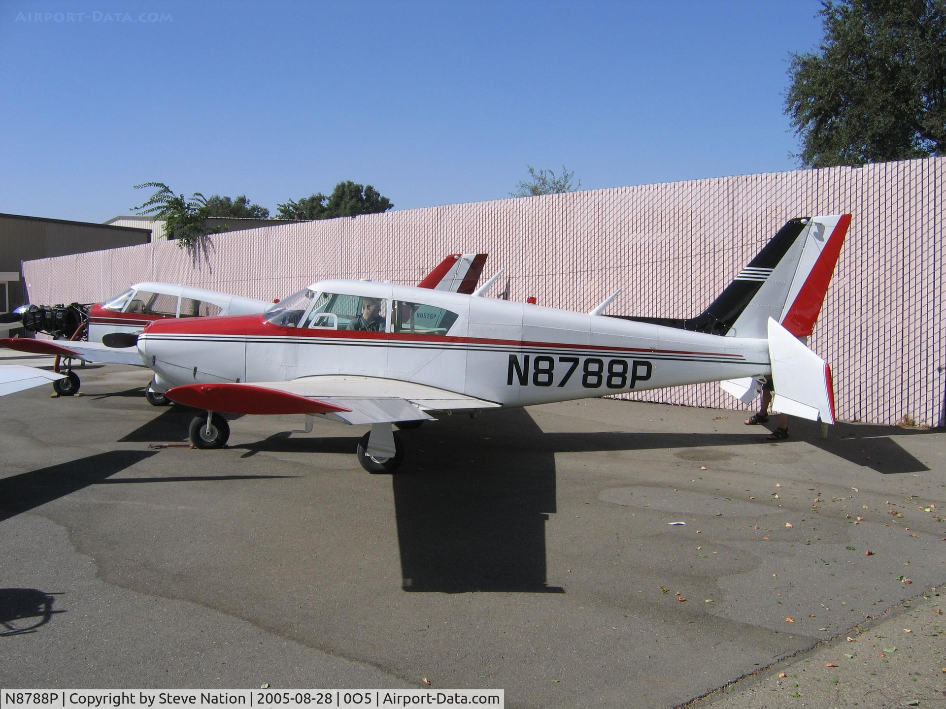 N8788P, 1965 Piper PA-24-260 Comanche C/N 24-4240, Piper PA-24 Comanche at Davis, CA being readied for export to Australia