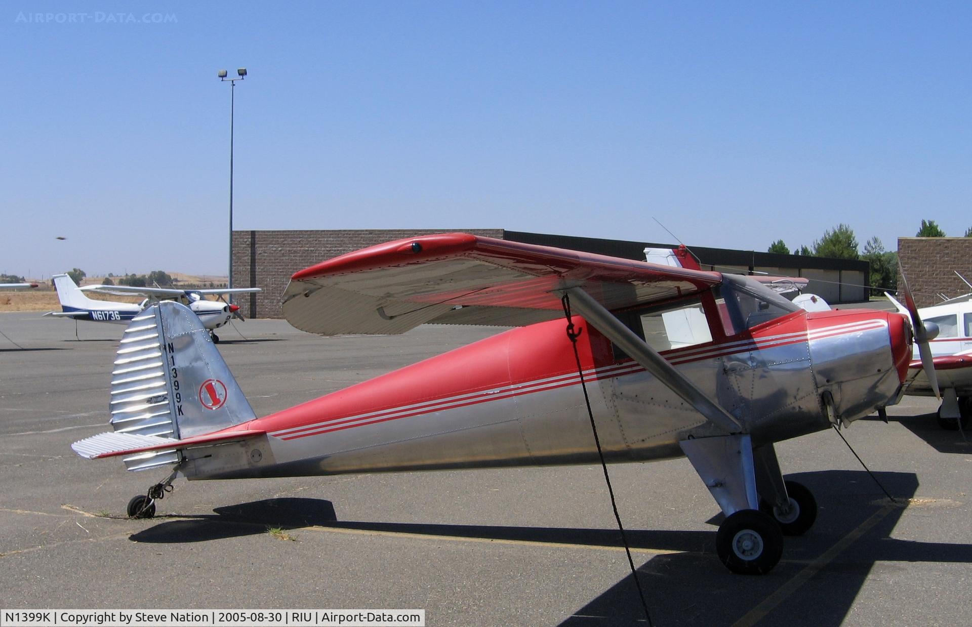 N1399K, 1946 Luscombe 8A C/N 4126, 1946 Luscombe 8A @ Rancho Murieta Airport, CA