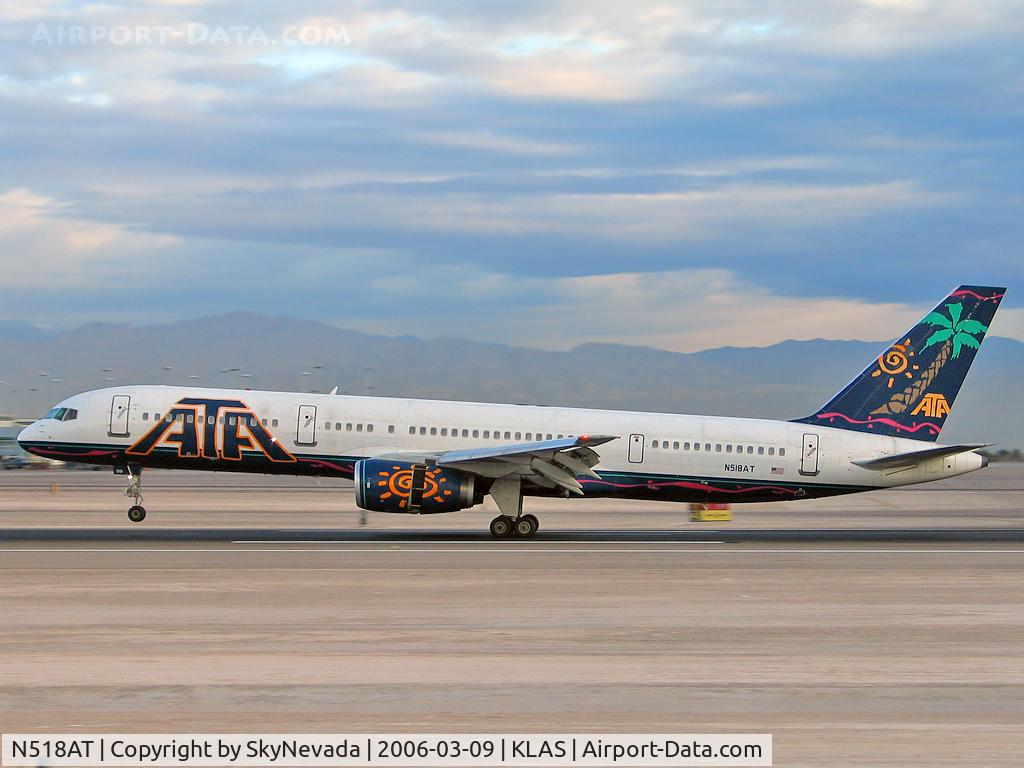 N518AT, 1996 Boeing 757-23N C/N 27974, ATA / 1996 Boeing 757-23N