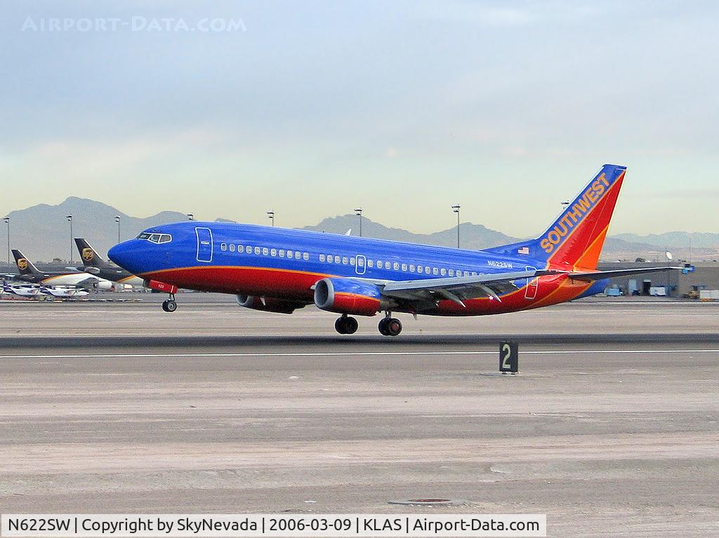 N622SW, 1996 Boeing 737-3H4 C/N 27932, Southwest Airlines / 1996 Boeing 737-3H4