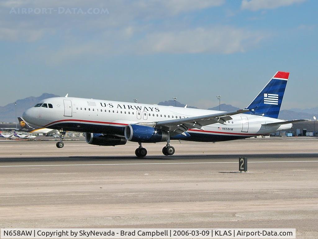 N658AW, 1999 Airbus A320-232 C/N 1110, US Airways / 1999 Airbus Industrie A320-232