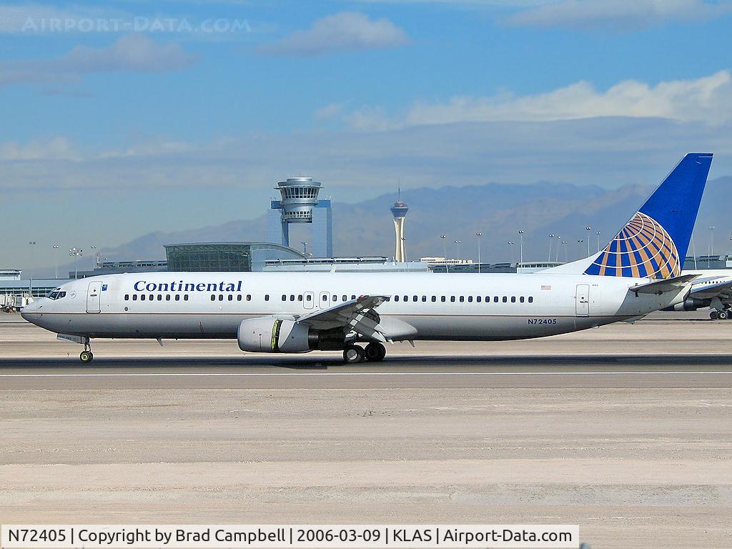 N72405, 2001 Boeing 737-924 C/N 30122, Continental Airlines / 2001 Boeing 737-924
