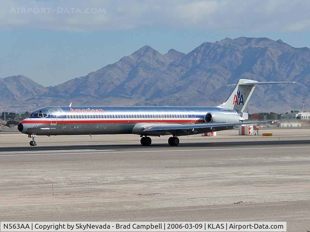N563AA, 1987 McDonnell Douglas MD-83 (DC-9-83) C/N 49345, American Airlines / 1987 Mcdonnell Douglas DC-9-83(MD-83)