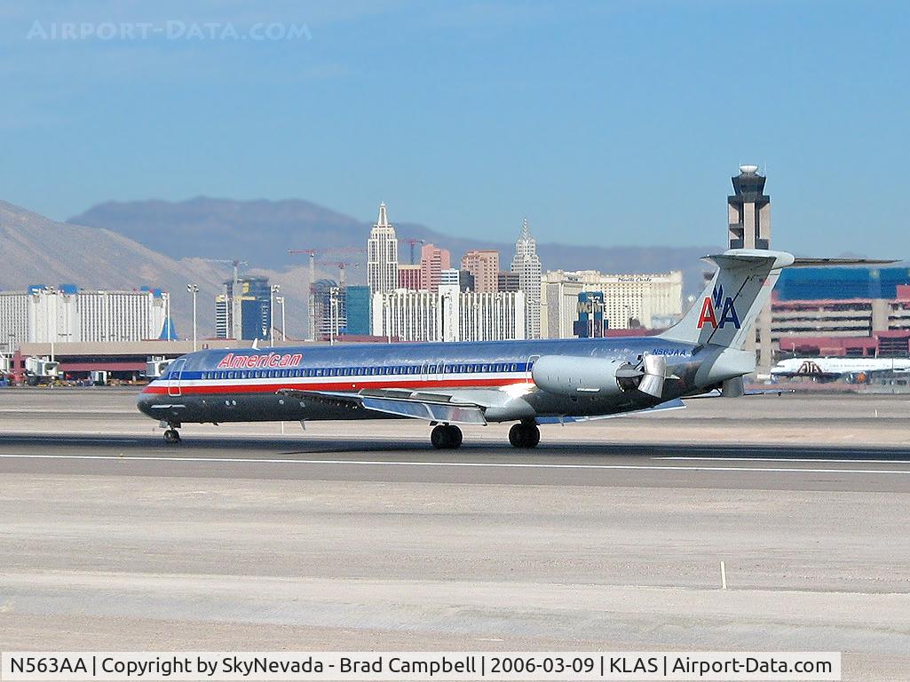 N563AA, 1987 McDonnell Douglas MD-83 (DC-9-83) C/N 49345, American Airlines / 1987 Mcdonnell Douglas DC-9-83(MD-83)