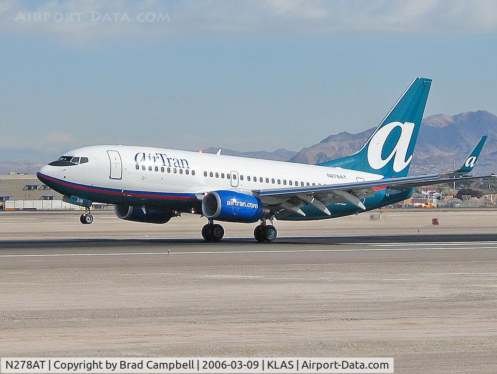 N278AT, 2005 Boeing 737-76N C/N 32665, airTran / 2005 Boeing 737-76N