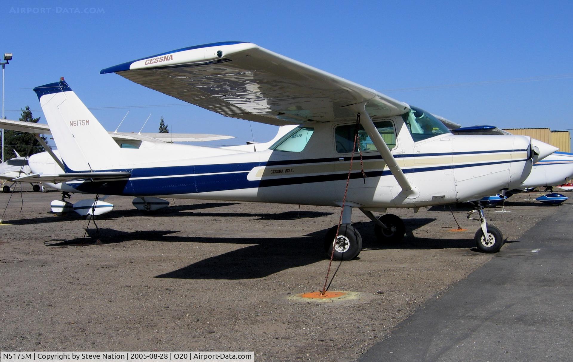 N5175M, 1980 Cessna 152 C/N 15284503, 1980 Cessna 152 @ Lodi-Kingdon Airport, CA