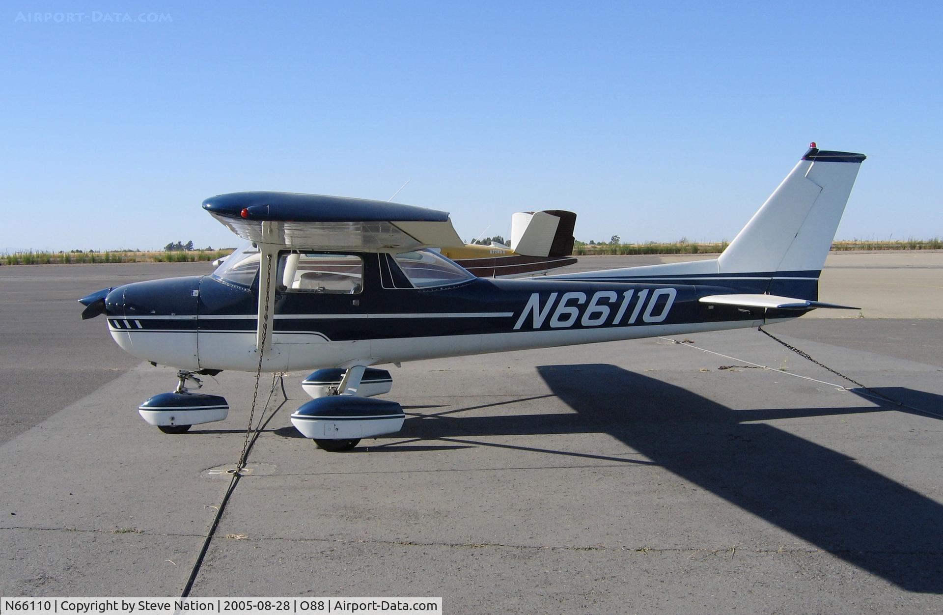 N66110, 1974 Cessna 150M C/N 15075843, 1974 Cessna 150M @ Rio Vista Airport, CA
