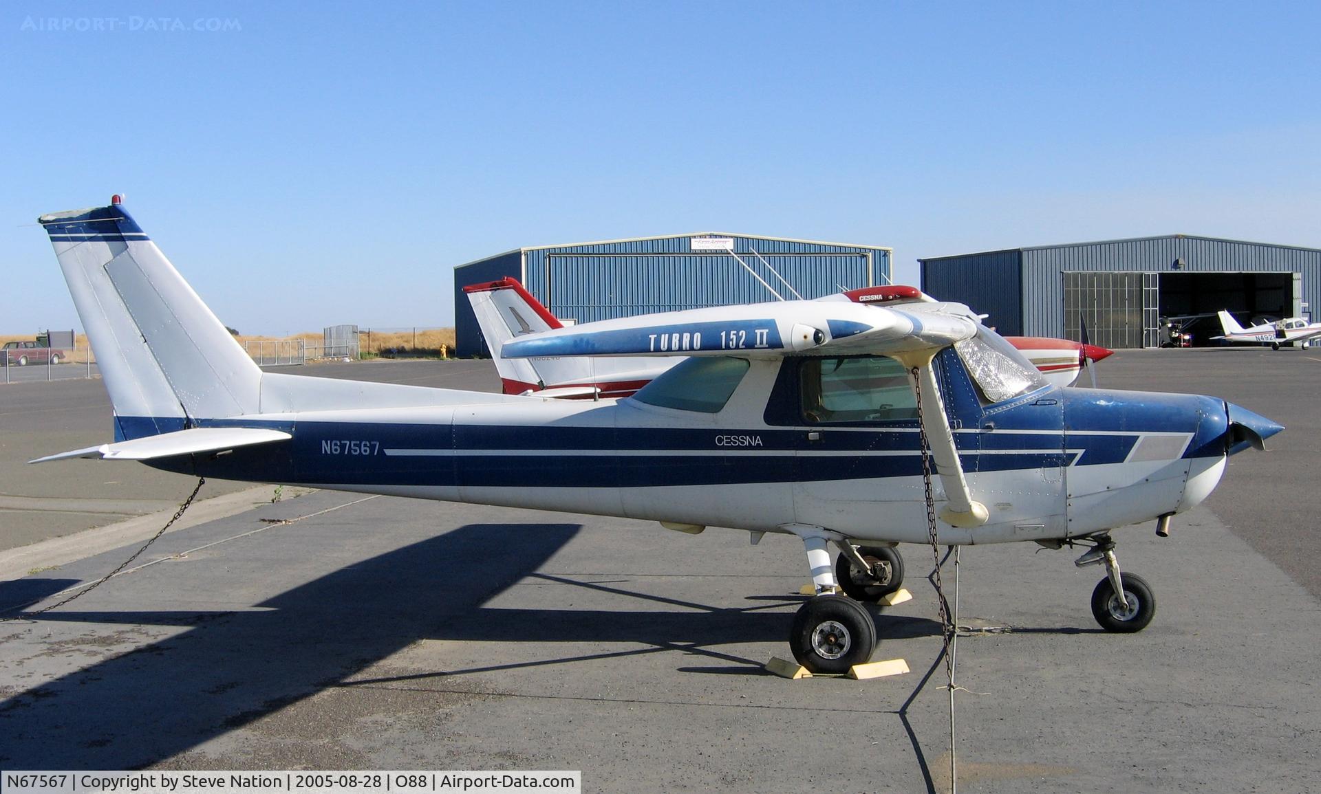 N67567, 1978 Cessna 152 C/N 15281916, 1978 Cessna 152 @ Rio Vista Airport, CA