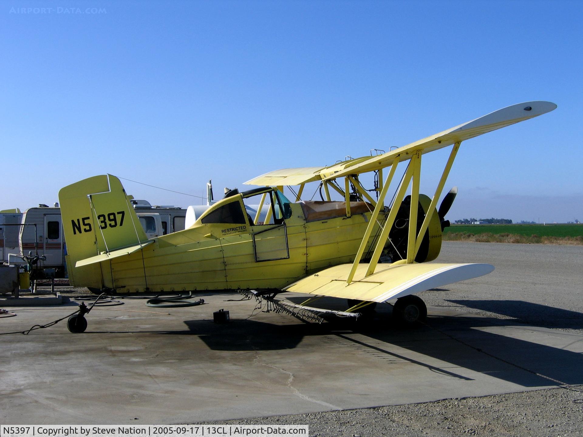 N5397, 1973 Grumman-Schweizer G-164A C/N 1151, Dixon Aviation 1973 Grumman G-164A as sprayer @ Maine-Prairie Airport (Hwy 113), Dixon, CA