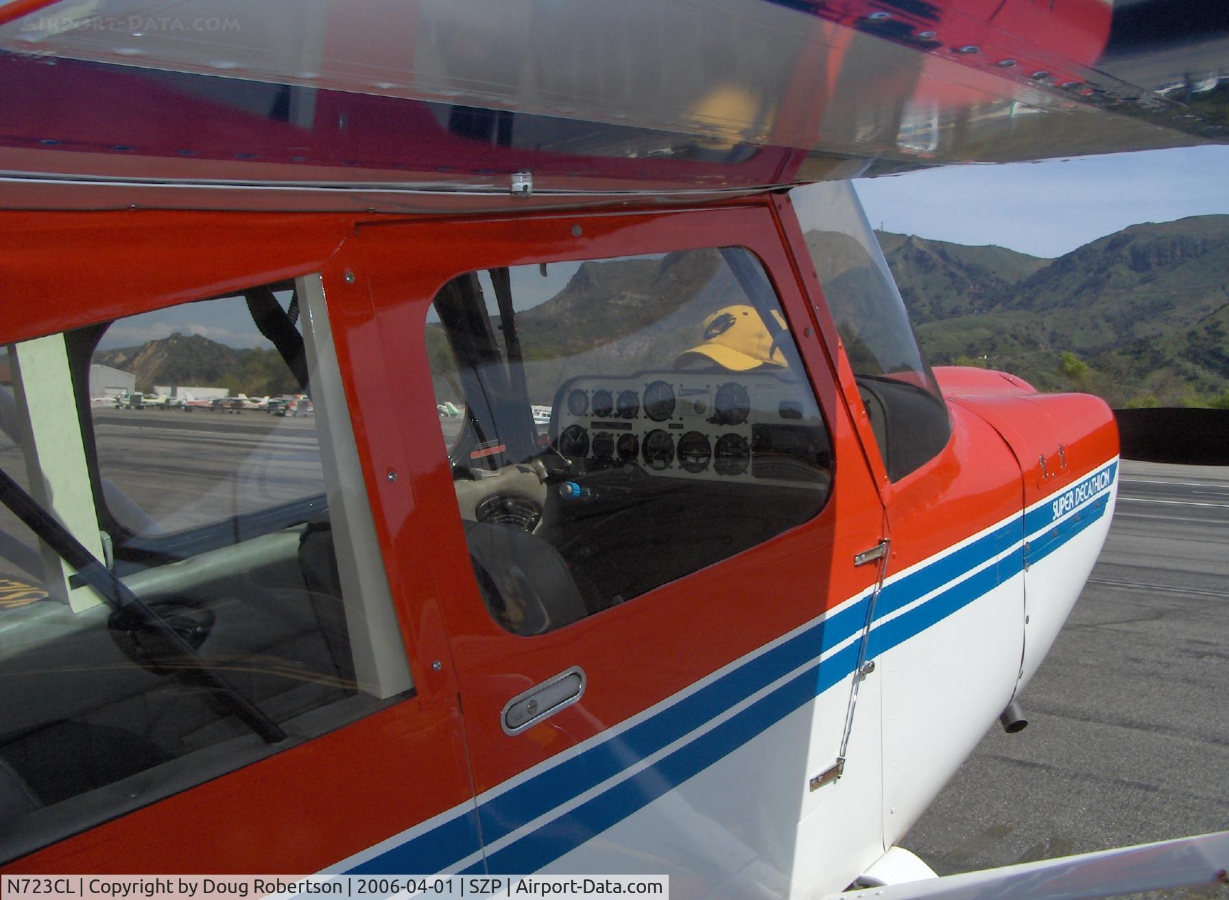 N723CL, 1999 American Champion 8KCAB Super Decathlon C/N 829-99, 1999 American Champion 8KCAB SUPER DECATHLON cockpit