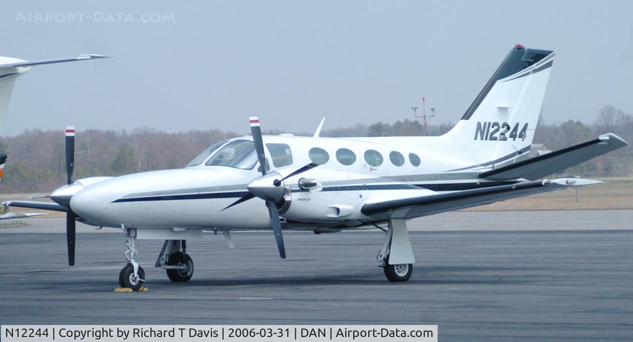 N12244, 1984 Cessna 425 Conquest I C/N 425-0213, Cessna 425 at Danville Regional