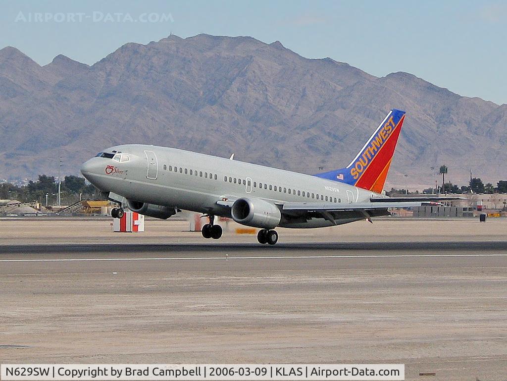 N629SW, 1996 Boeing 737-3H4 C/N 27704, Southwest Airlines - 'Silver' / 1996 Boeing 737-3H4