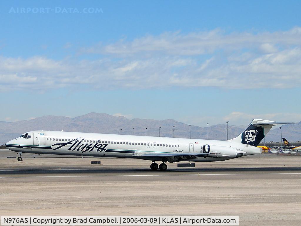 N976AS, 1995 McDonnell Douglas MD-83 (DC-9-83) C/N 53452, Alaska Airlines / 1995 Mcdonnell Douglas DC-9-83(MD-83)