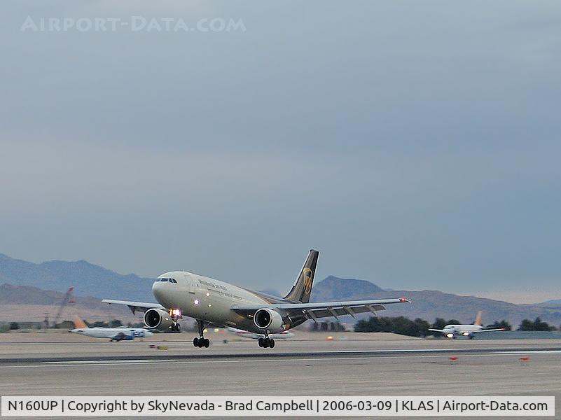 N160UP, 2004 Airbus A300F4-622R C/N 0849, United Parcel Service - 'UPS' / 2004 Airbus A300 F4-622R