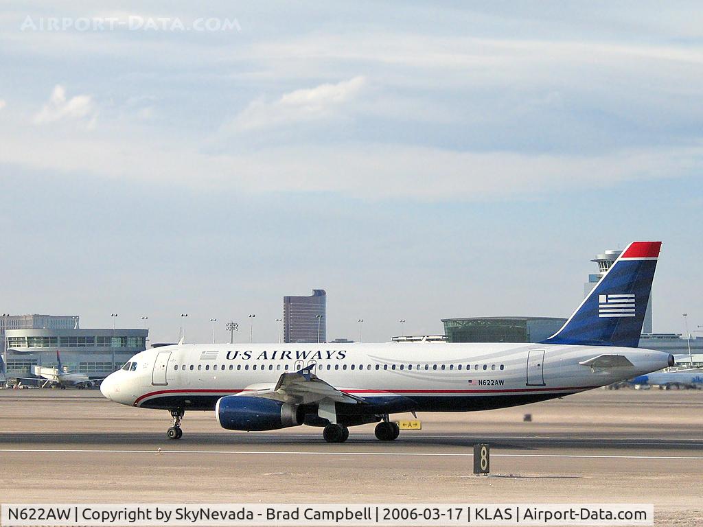 N622AW, 1989 Airbus A320-231 C/N 054, US Airways / 1989 Airbus Industrie A320-231