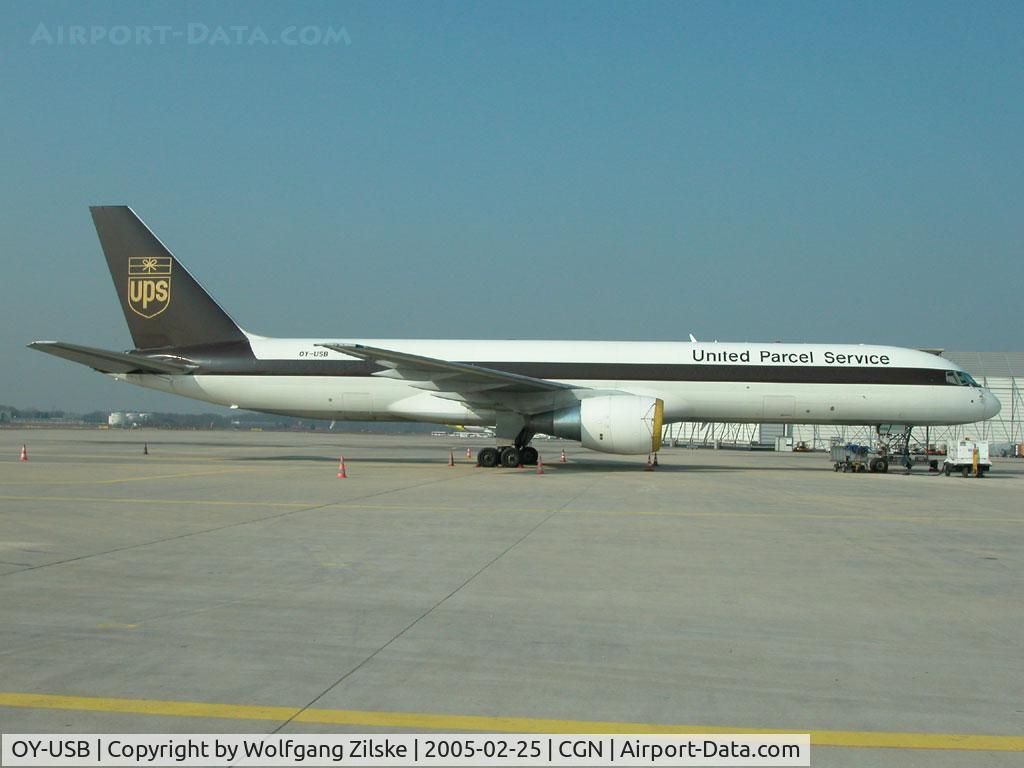 OY-USB, 1993 Boeing 757-24APF C/N 25463, Now cld
