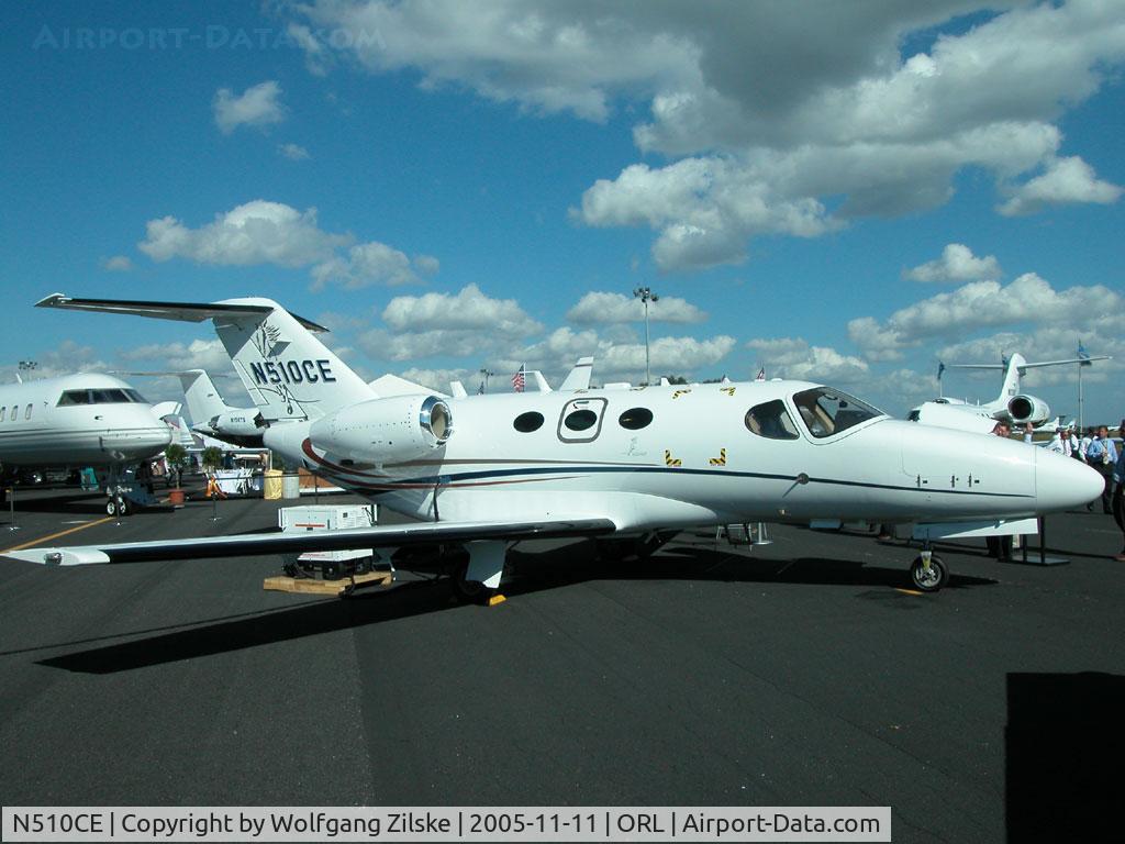 N510CE, 2008 Cessna 510 Citation Mustang C/N 510-0001, NBAA2005